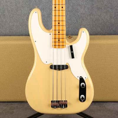 Fender American Vintage II 1954 Precision Bass- Vintage Blonde - Case - 2nd Hand