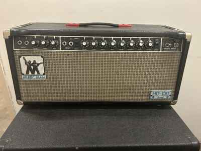 1975 1985 Music Man HD-130 Reverb Tube Amp Head Vintage Rare Works!