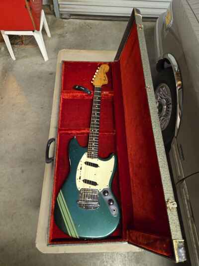 1971 Fender Mustang Competition Guitar Survivor with Original Case