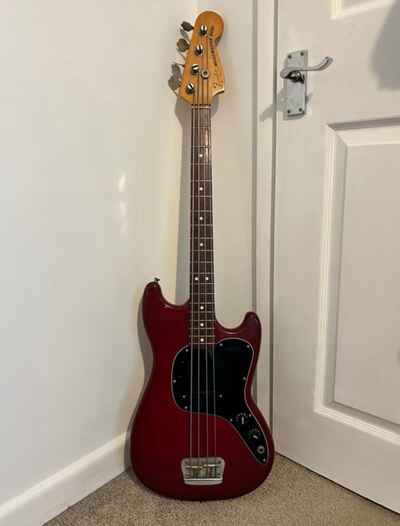 Fender Musicmaster Bass Guitar 1978 US Vintage Short Scale