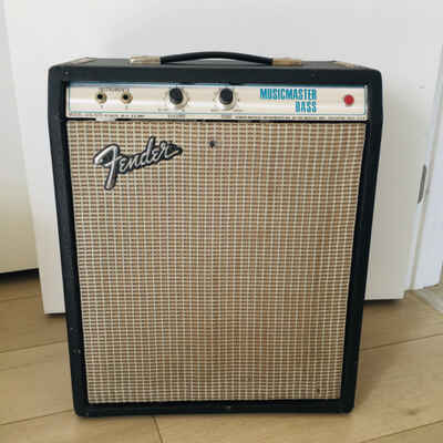 Vintage Fender Musicmaster Bass 12-Watt Combo serviced, MODDED