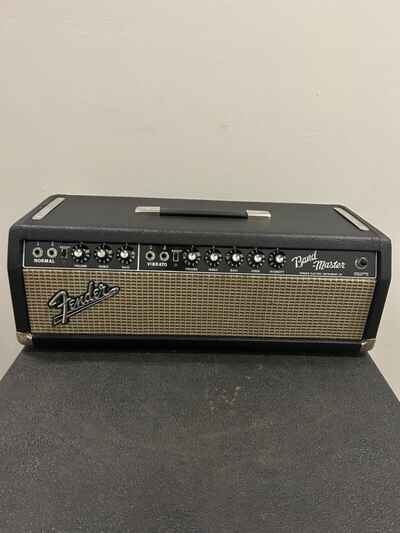 1965 Fender Bandmaster Showman Tube Amp Head Model AB763 Vintage Works!