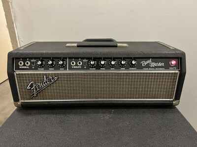 1967 Fender Bandmaster Drip Edge Tube Amp Head Model AB763 Vintage Rare Works!