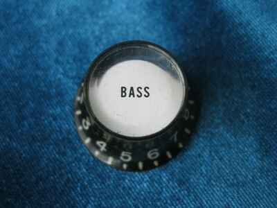 1970s Vintage Gibson Les Paul Recording or Triumph BASS KNOB Clean!