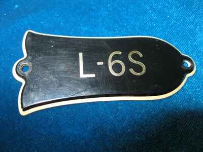 Vintage 1970s 1980s Gibson  L-6S Guitar TRUSS ROD COVER L6-S