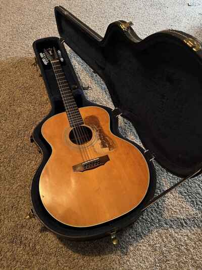 Guild F-212XL 12-String Guitar With Original Case Very Rare!