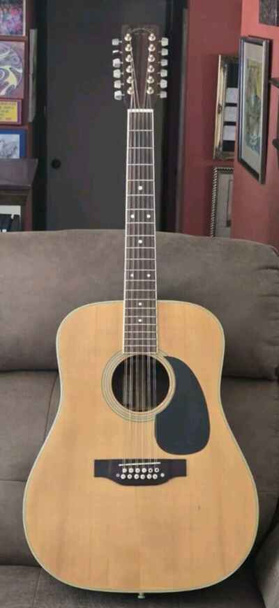 TAKAMINE F-400S 12 STRING Acoustic Guitar (LAWSUIT) 1978 MADE IN JAPAN w / case