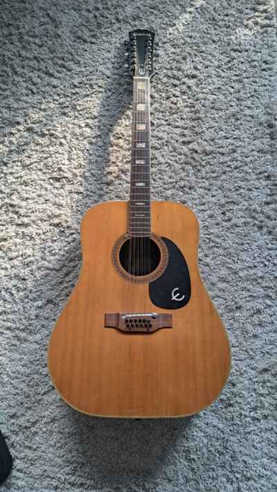 Epiphone Bard 12 String Acoustic Guitar FT-165 (1971)