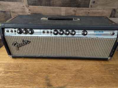 1974 Fender Bassman 100   Fully Tested And Working