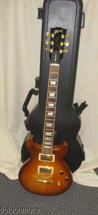 MODERN GIBSON LES PAUL STANDARD ELECTRIC GUITAR HONEYBURST 00524664 USA  +CASE