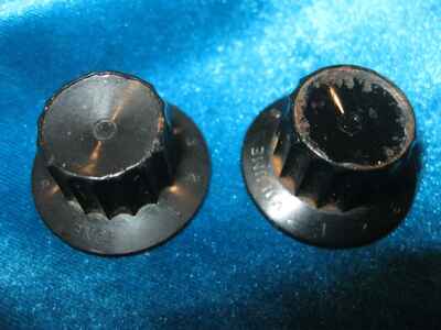 Two Vintage 60s 70s GUILD Knobs Bluesbird Starfire S-100 M-75 M-85 (No Tops)