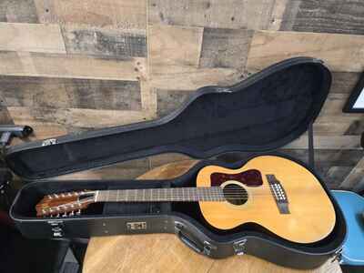 Vintage 1970s Guild F112 12 String Acoustic Guitar Luthier Special W / case