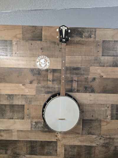 Vintage KAY 4 String Banjo Nice Great Vintage Instrument.