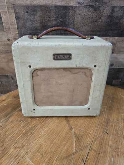 Vintage 1951 Fender Champion 600 tube amplifier amp  Just Serviced