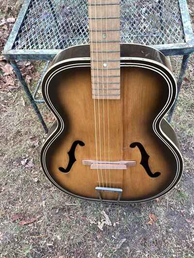 Harmony 1950s Vintage Archtop Acoustic Guitar Tom Petty Model