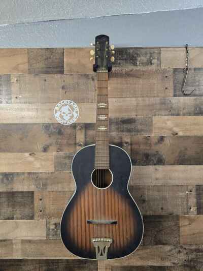 Vintage Harmony Stella  Acoustic Parlor Guitar