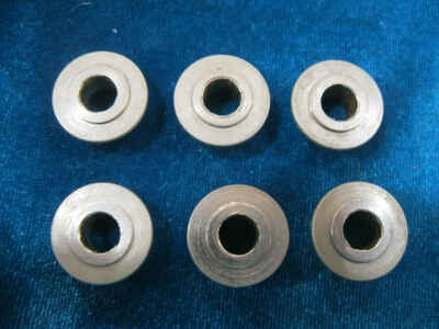 1970s 5 / 8" Gibson Nickel Plate Guitar Tuner BUSHINGS for Les Paul Flying V S-1