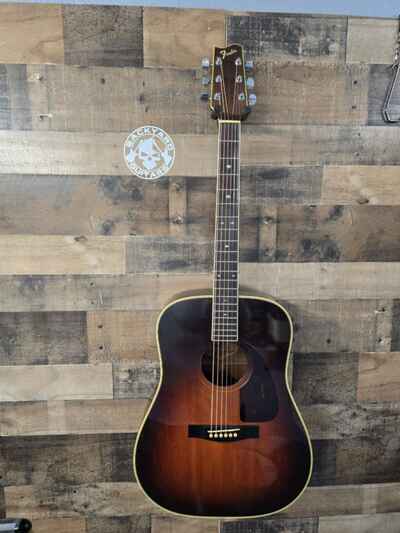 1980s Fender F-240A Acoustic . 4 Years Only