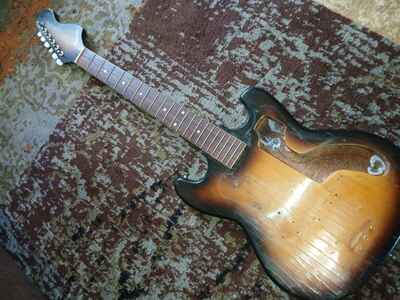 guitar vintage Body n Neck, Decca, Del Ray, ,Teisco MIJ