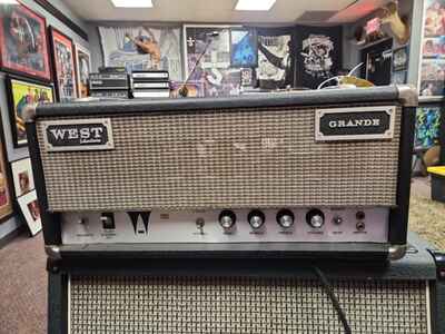 Vintage & Rare 1970s West Avalon Guitar Tube Amp GRAND FUNK