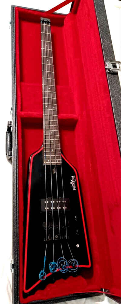 Phantom Headless Bass ?? Vintage 4 String Electric w /  Original Case