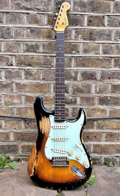 John Frusciante 1962 Stratocaster Custom Built Replica