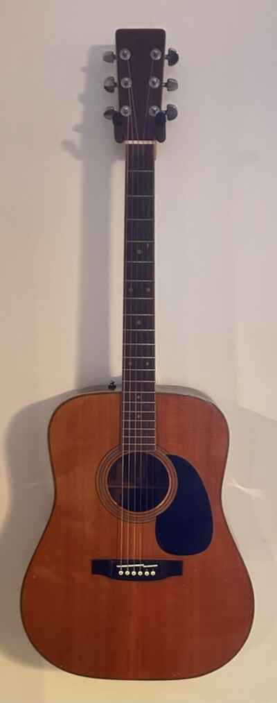 1981 TAKAMINE F-375SW Dreadnought Acoustic Guitar With Tacoma Hardcase