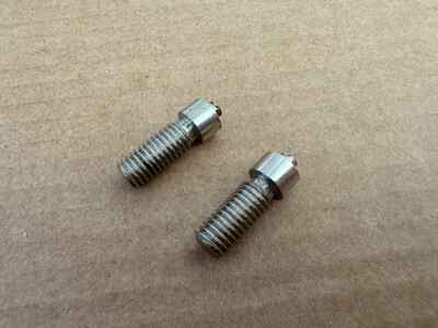 Gibson Vintage 1970s SG L6-S Harmonica Bridge Adjustment Studs 1972 1973 1974