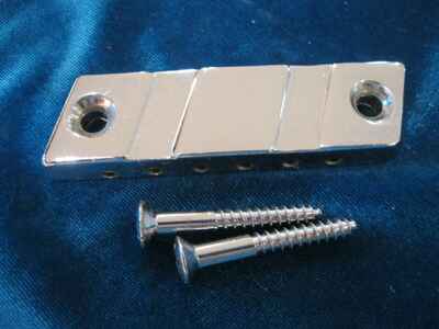 Vintage 1970s GUILD Chrome Plated TAILPIECE For S-100 BluesBird M-75 M-80