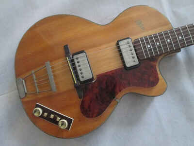 Hofner Club 50 electric guitar - made in Germany - early 1960s.