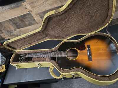 Vintage 1956 Gibson LG-1 Sunburst w /  Hsc Player Grade