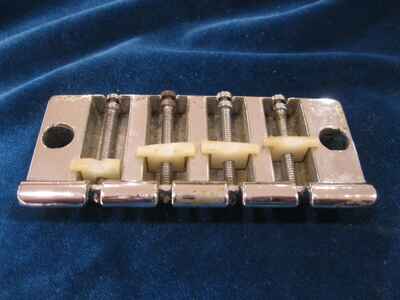 Vintage late 60s ear. 1970s Gibson BASS Bridge for EB-0 EB-3 EB-2 Nylon Saddle