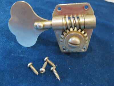 One Gibson NO Logo ear 1970s TREBLE Side TUNER EB-0 EB-3 Grabber G-3 Ripper #1