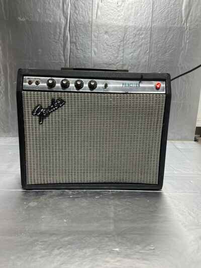 1979 Fender Princeton Silverface Amplifier Non-Reverb