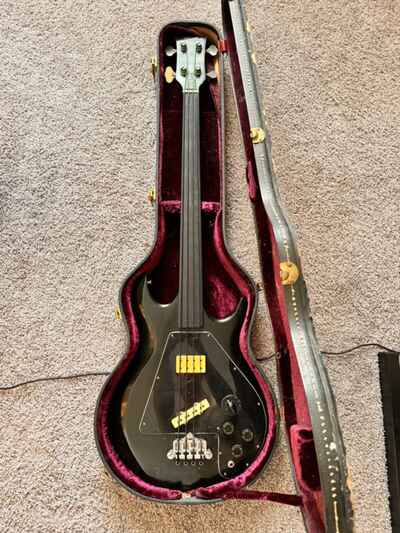 1976 Gibson L-9S Ripper Fretless Ebony