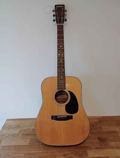 Vintage Japan Moridaira Acoustic Guitar W601 1970s