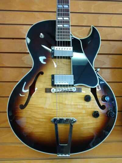GIBSON ES-175 VINTAGE SUNBURST ARCHTOP ELECTRIC GUITAR WITH HARD SHELL CASE