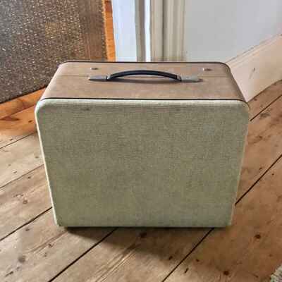 Vintage Sixties  Two tone 1x7?? ply Guitar cabinet - RS Cloth 1966