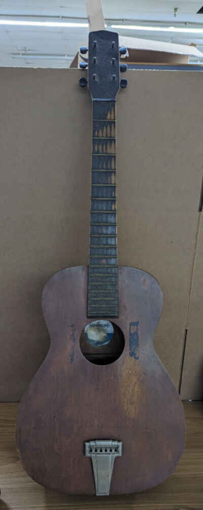 Antique Supertone Parlor Guitar - Parts / Repair