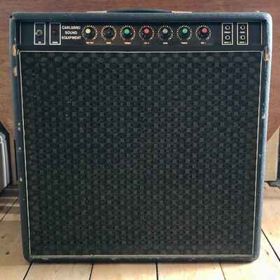 Vintage 1972 Carlsbro SC 60 TC Twin guitar amp combo - Valve Guitar Amplifier