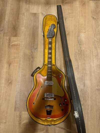 1967 Fender Coronado II with Rosewood Fretboard Sunburst