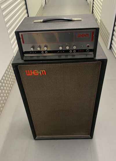 WEM ER40 Guitar amp and cabinet  1960??s / early 1970??s