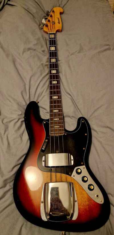 Aria Diamond Jazz Bass Guitar 1977