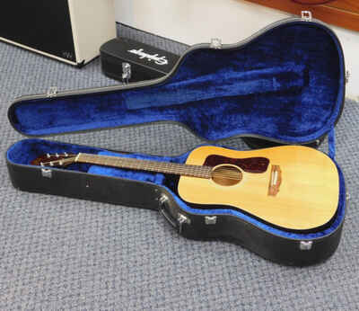 Vintage 1976 Guild D-35 Dreadnought Acoustic Guitar w /  Case! Made In USA! RARE!