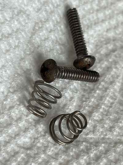 1964 Fender Stratocaster Pickup Screws And Springs