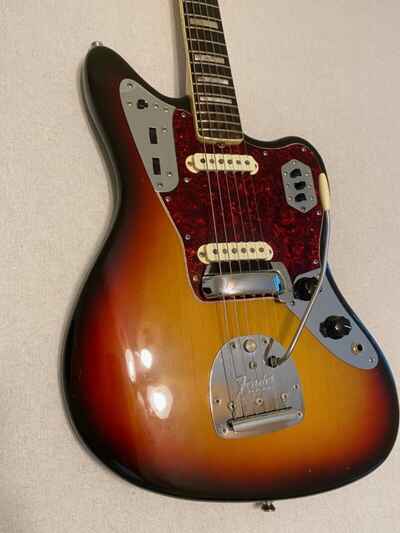 Fender Jaguar 1972 Sunburst Excellent Condition All Original & Original Owner