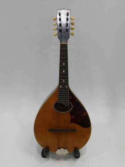 VNTG Washburn Brand 6 Model Wooden 8-String A-Style Mandolin (Parts and Repair)