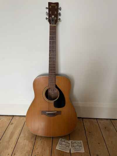 Vintage 1970s Yamaha FG180 Acoustic Guitar