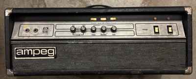 Ampeg V-4B 2-Channel 100-Watt Bass Head (Tube Amp) 1971 - 1980