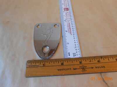 1974 FENDER NECK PLATE 3 BOLT SN 560505 BIG F